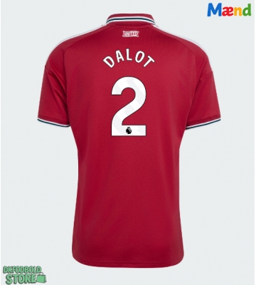 Manchester United Diogo Dalot #2 Replika Hjemmebanetrøje 2026-27 Kortærmet